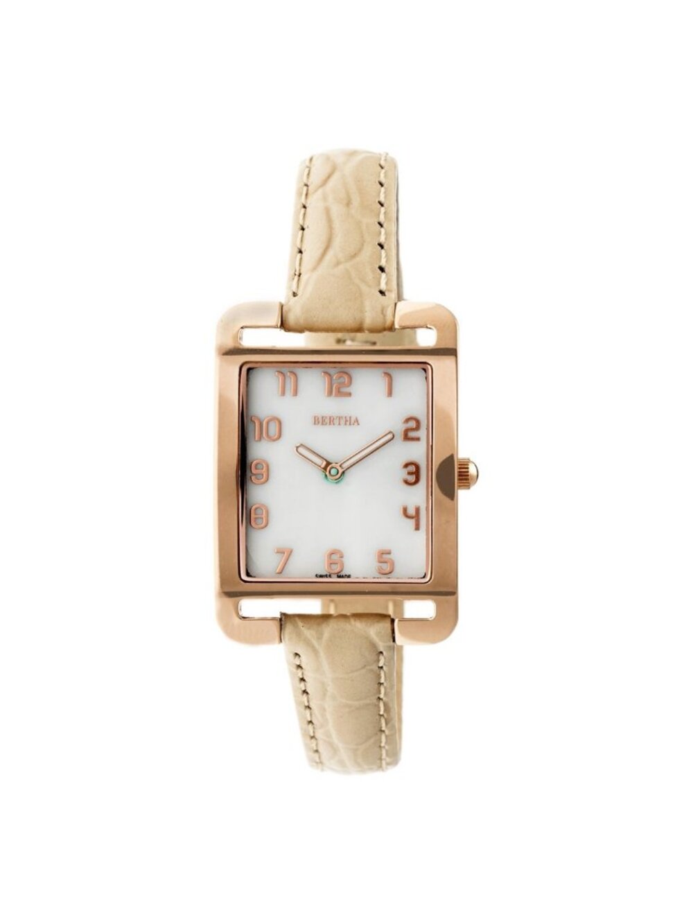 NWT Bertha Marisol White Dial Ladies Watch